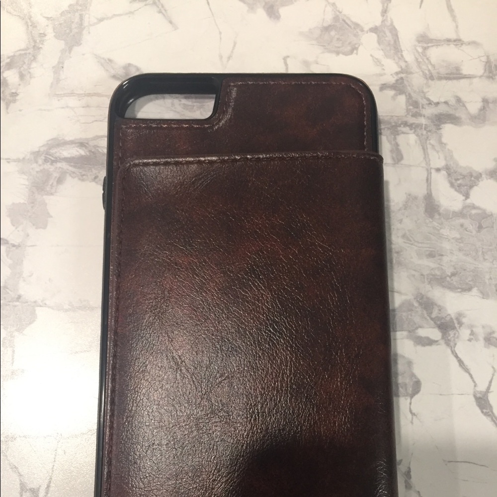 iPhone 6 PLUS faux leather phone case